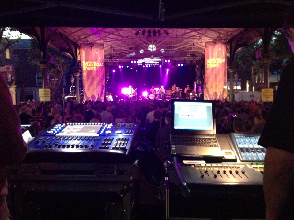 Scouting For Girls performing at Warrington Music Festival! #WMF2014