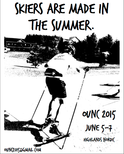 ShelbyDickey1's tweet photo. #OUNC returns... University skiers, mark June 5-7 on your calendars!
Good luck to all this weekend! #OUA #OUNC2015 http://t.co/Cj0WQGFat2