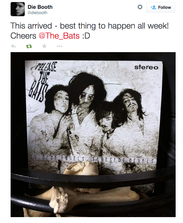 Another satisfied customer. Thanks @diebooth! 

Get your copy here... releasethebats.bigcartel.com