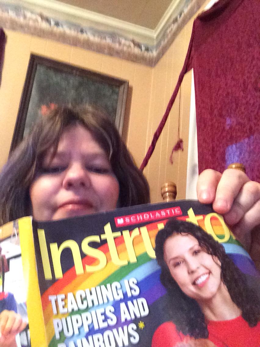 beckyteach3rd's tweet image. Waiting on teen!