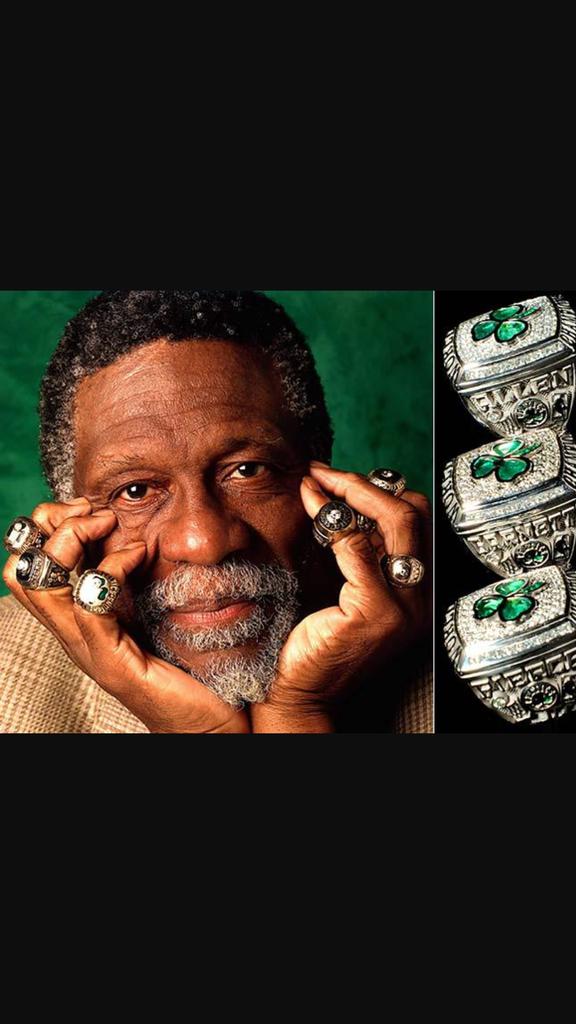 Happy 81rst Birthday to one of the true legends in NBA history Bill Russell. 