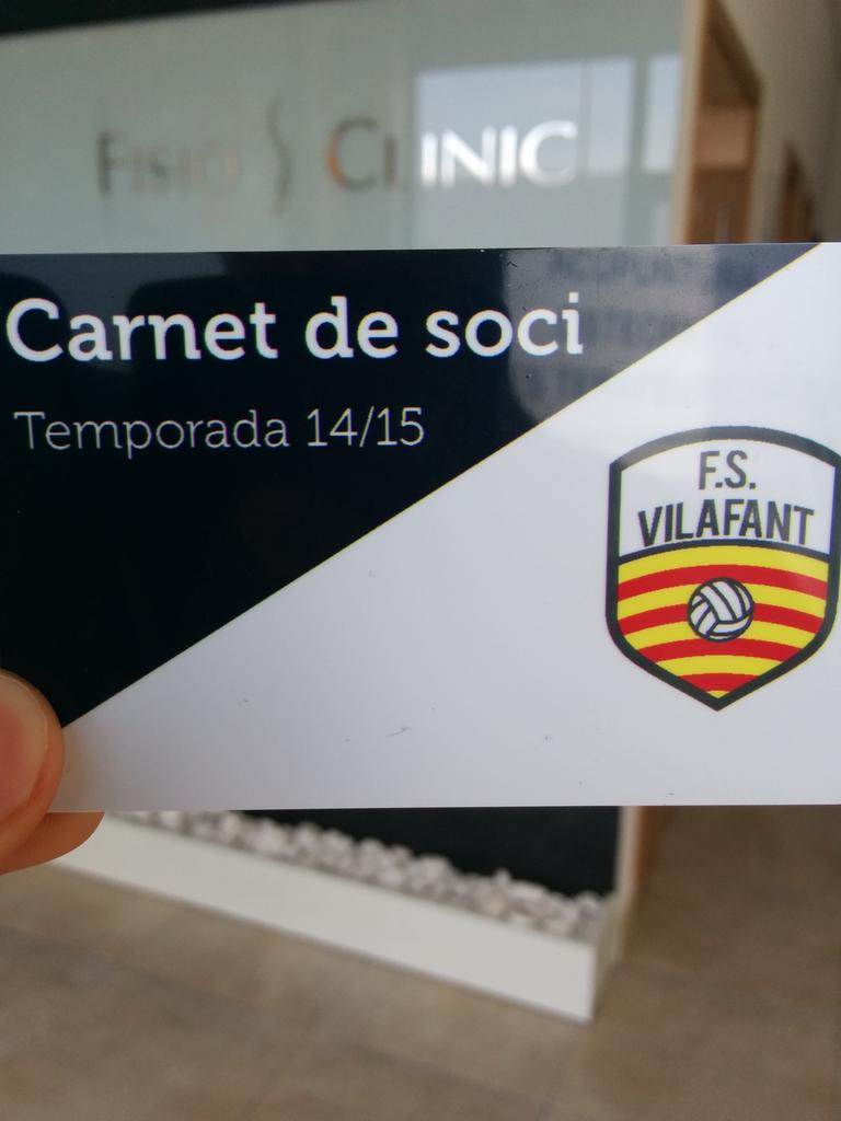 Fisio__Clinic's tweet photo. Nosaltres també som socis del @fsvilafant    i vosaltres? #vilafant http://t.co/IG1hTmEDRQ