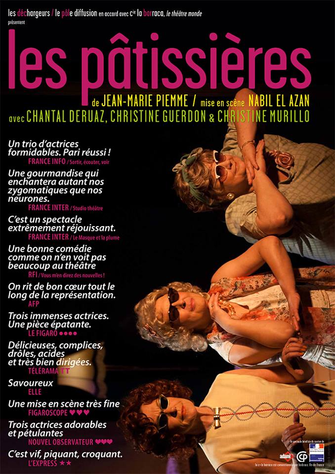byDechargeurs's tweet photo. Vous avez envie de passer une soirée gourmande avec 3 #pâtissières d'exception ? http://t.co/m18dvcjtOM #theatre http://t.co/8u1aPJtusT