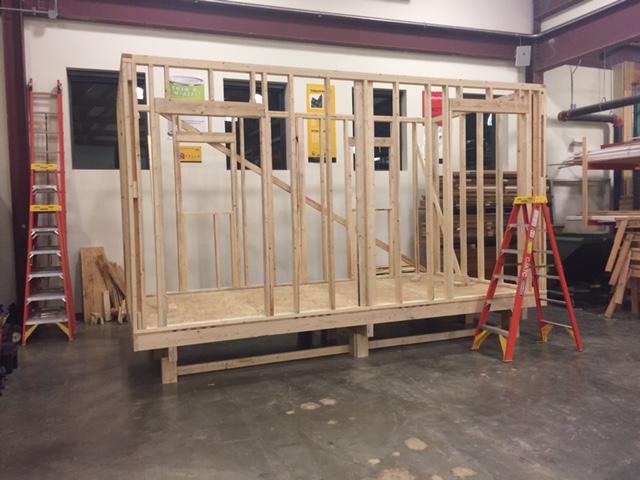 Fukui_Architect's tweet image. We had fun at rough carpentry night! Look what a few of us put together!  #MBAWPA #Architects #Build #Pittsburgh