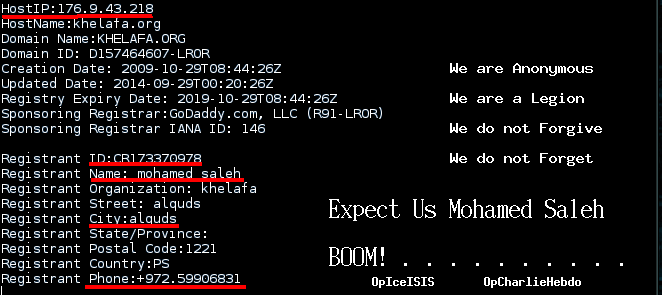 UnknowFirst's tweet image. #ISIS site webmaster! BOOM! . . . . . . . . . . . . . . . . . .
#OpISIS #OpIceISIS #OpCharlieHebdo #Anonymous