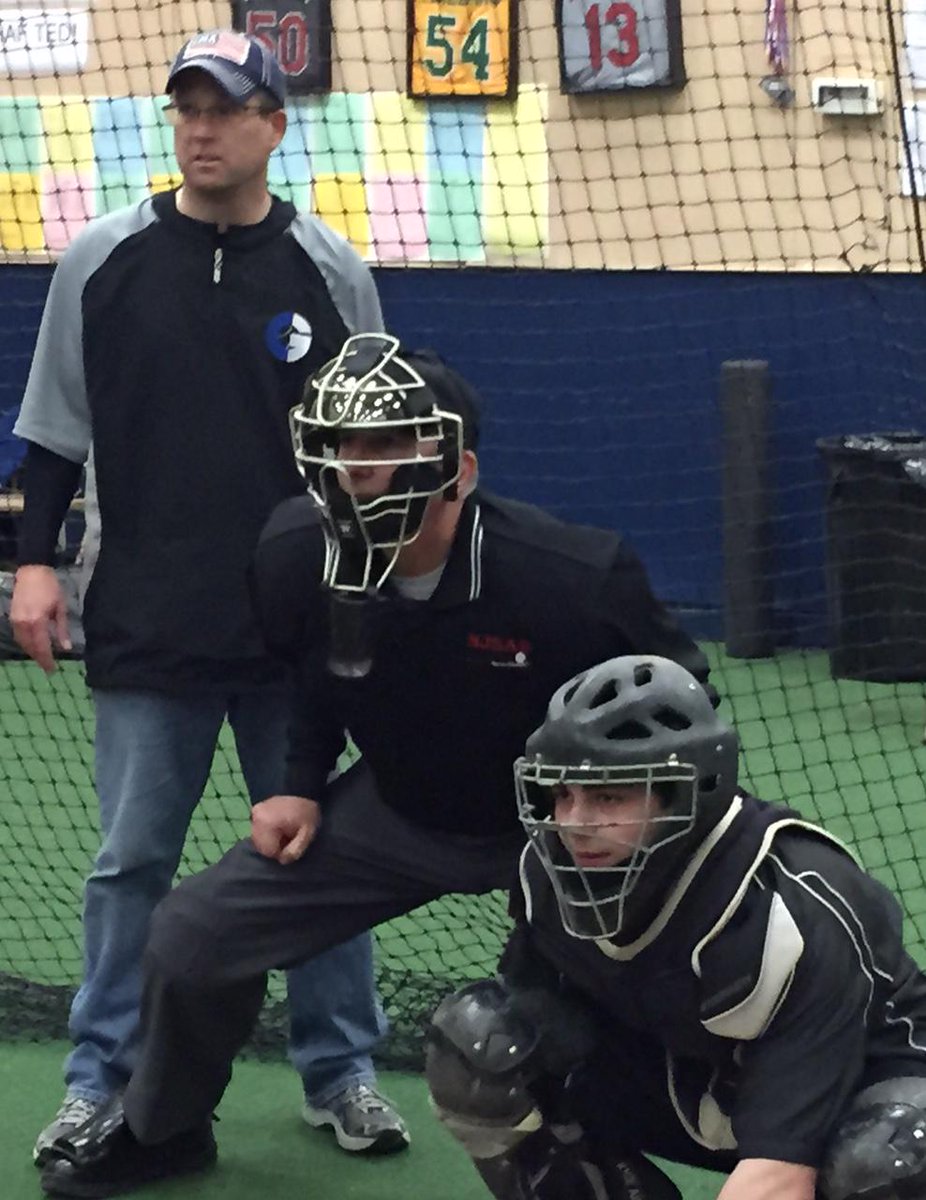 theNJSAB's tweet photo. Following last yr's success, the #NJSAB Winter Cage Clinics r in full swing @WladykaBaseball - umpires prepare too! http://t.co/F1dnxUCK7K