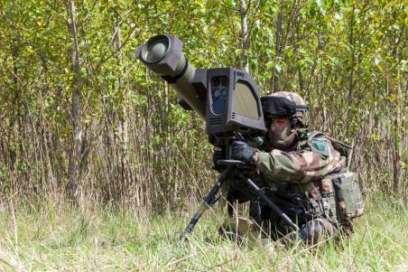 MBDApress's tweet image. First guided firing of MMP @byMBDA missile a success. Full range of 4 km reached tinyurl.com/pa7yd9l