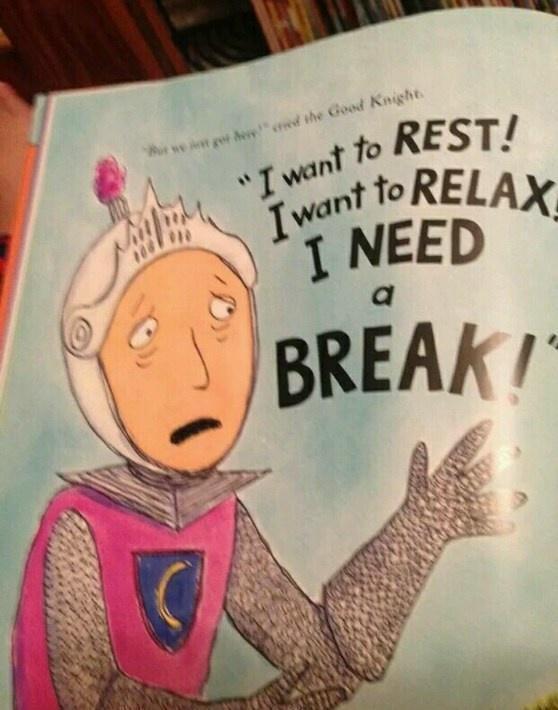 FunnyQuotees's tweet photo. my life described in a childrens book http://t.co/fOdNOHlv8o