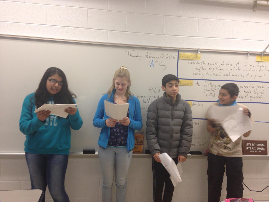 Barry_MEH's tweet photo. Students learn about helping by acting them out in a skit.@msrafter @mehms http://t.co/Rhadc9CmjP