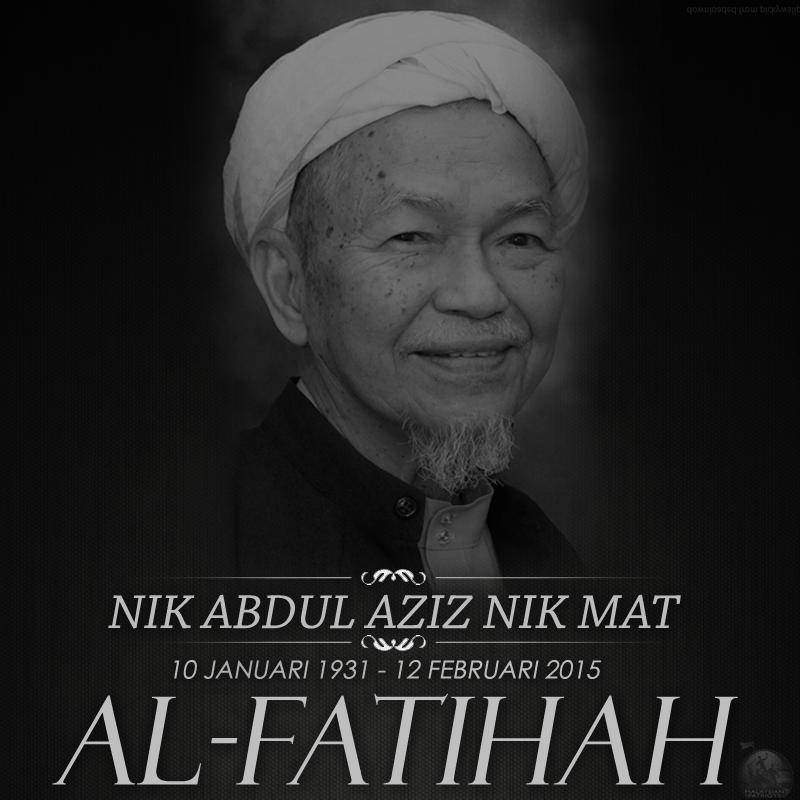 ZahidaZK's tweet photo. Salam takziah kpd ahli keluarga TG Nik Abdul Aziz..
Semoga rohnya ditempatkan dikalangan kekasih Allah..
AL-FATIHAH. http://t.co/50mpDV1zhW