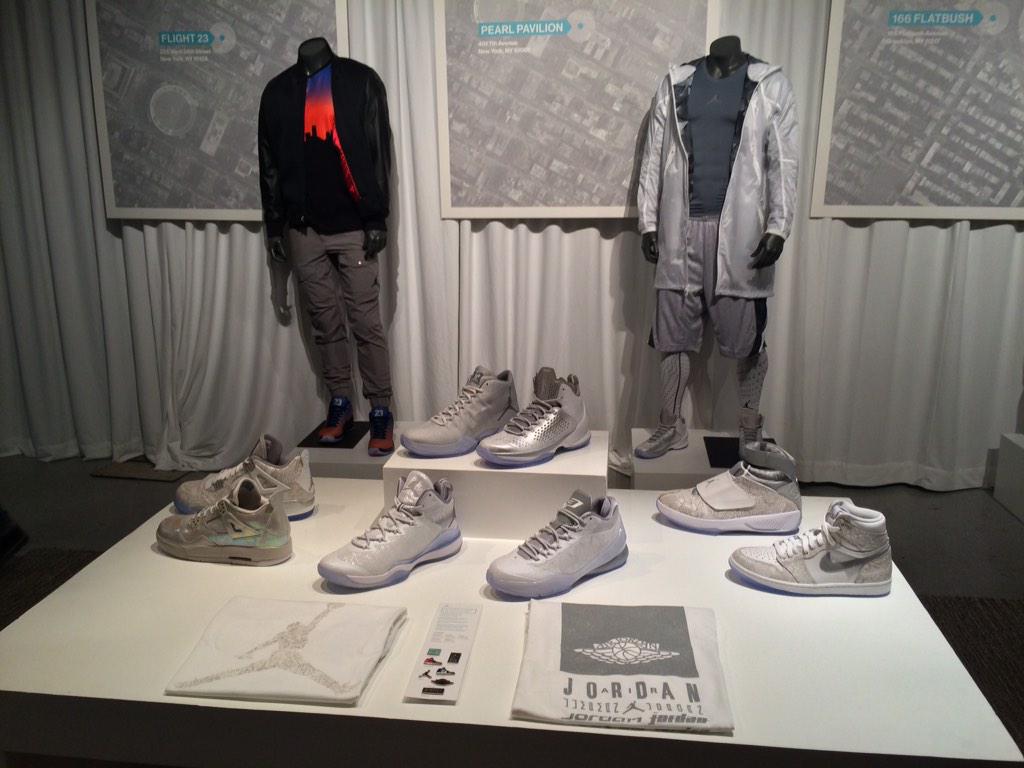 SLAMonline's tweet photo. Checking out the @Jumpman23 "Pearl" collection at Flight 23 in NYC! http://t.co/8wvWhAC08S