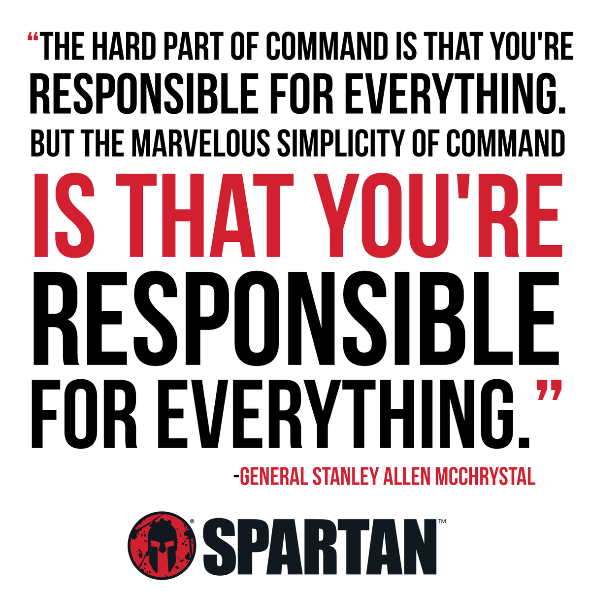 SpartanRace's tweet photo. LISTEN: Gen. Stanley McChrystal talks leadership &amp; adaptability on today's Spartan Up! podcast http://t.co/q7T1fcFS49 http://t.co/i7I2BnY1bW