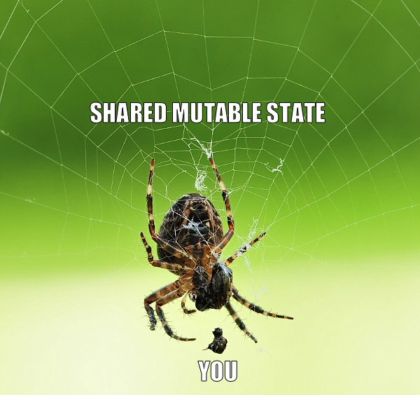 yogthos's tweet photo. imperative programming illustrated http://t.co/PHlgT029ab