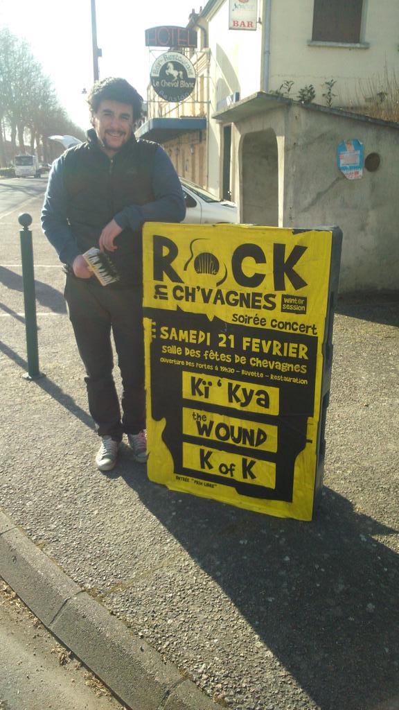RockInChvagnes's tweet photo. La soirée concert du 21 février approche à grands pas... http://t.co/QfG4F0gfUj