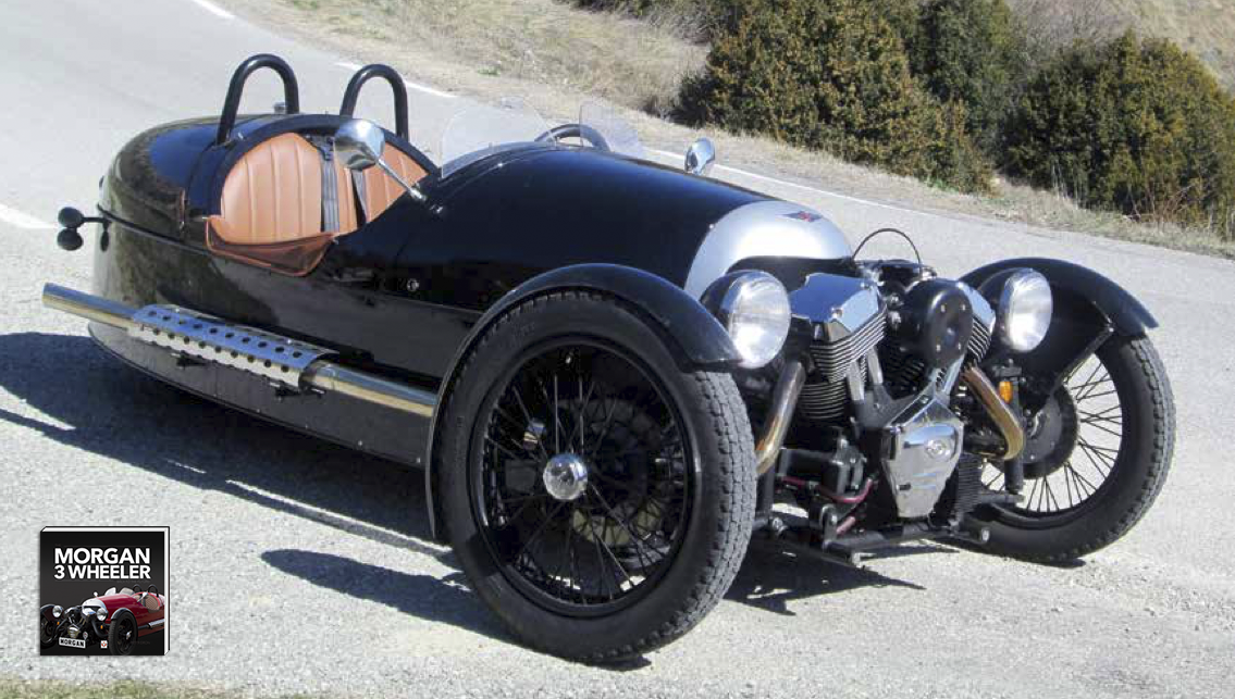 Peter Dron's M3W. Pic from the forthcoming book bit.ly/Morgan3W <a href="/TalkMorgan/">Morgan Car News</a>