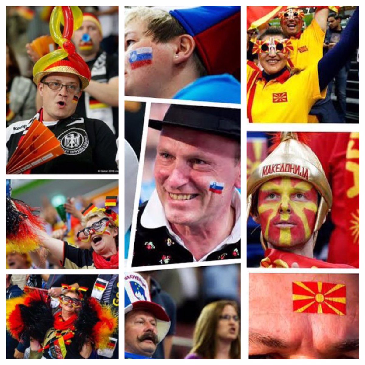 The best photos of Germany &amp; Slovenia &amp; Macedonia fans

أفضل الصور لمشجعي ألمانيا و سلوفينيا و مقدونيا

#LiveitWinit