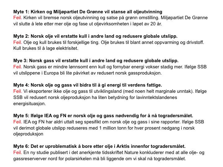 Når @HoyreTina og Ola Borten Moe starter å spre oljemyter, kan det være greit å ha dette i bakhodet. #nrkdebatt