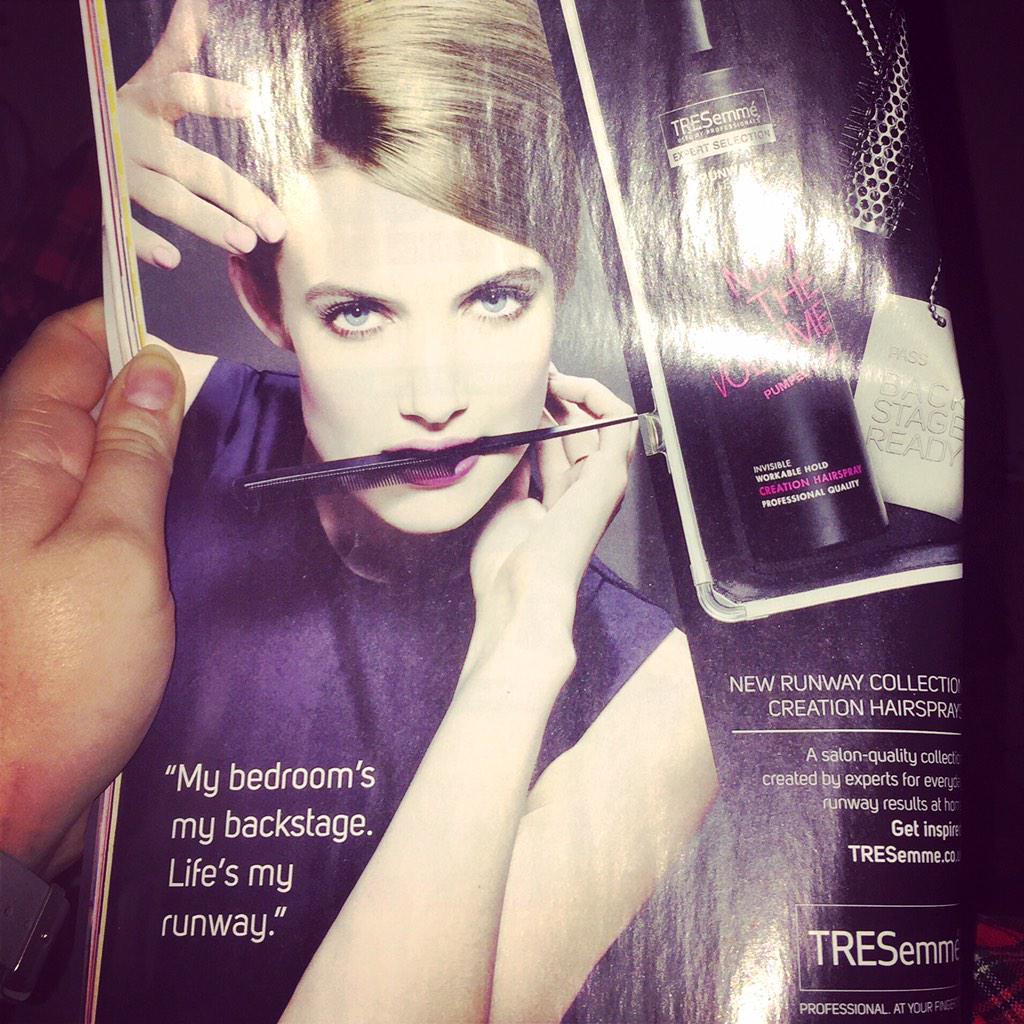 LaurenBWeekes's tweet image. My sister modelling for Tresemme!!! @katiejaneqpr #proudsister #katiewhitley #selectmodelmanagement