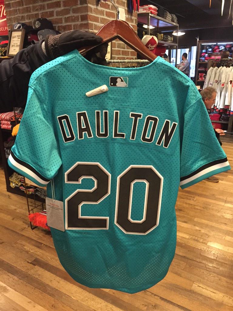 Darren Daulton Foundation on X: Darren's @Marlins jersey. #tbt