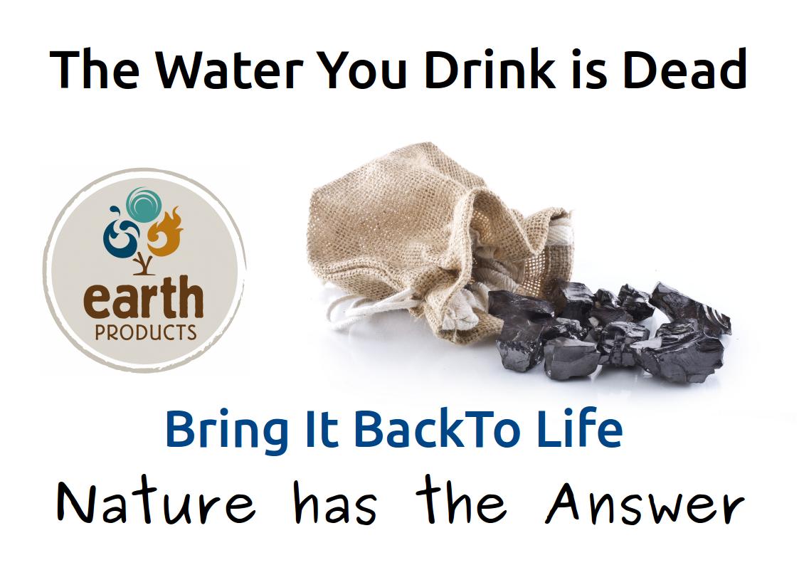 Earth_Products's tweet photo. You obviously know the water you drink is dead don't you. 
You do/didn't/don't? http://t.co/nwThxOtKqx