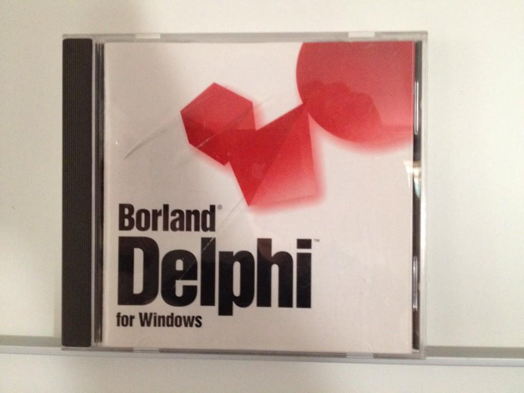 JensFudge's tweet image. My first copy of Delphi #DelphiWeek