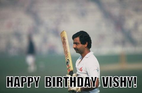 Happy Birthday, Gundappa Viswanath! One of the greatest Indian Cricket Team batsmen ever.   