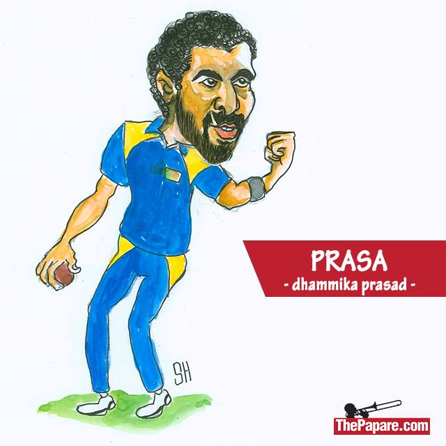 ThePapareSports's tweet image. Dhammi! Our Lions - Caricature Version #LionsRoar #cwc15