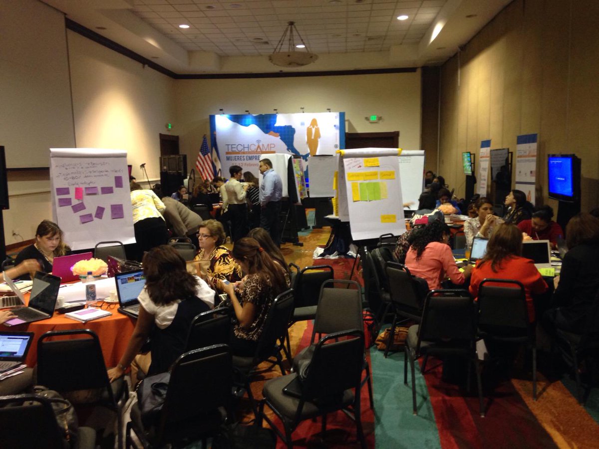 MBeaulieuEY's tweet photo. #TechCampSV participants hard at work on their presentations. http://t.co/vNapxfNXSP