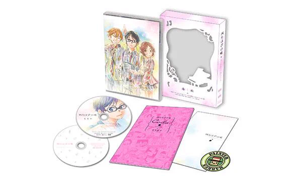 公式HPにて2/25発売のBD&amp;DVD第1巻の姿見を公開!引き続き予約受付中です!よろしければぜひ! #君嘘 