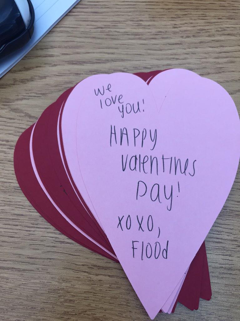 FloodAHS's tweet image. Gonna be spreading the love with our teachers tomorrow!!! #floodvalentinesday #loveradically