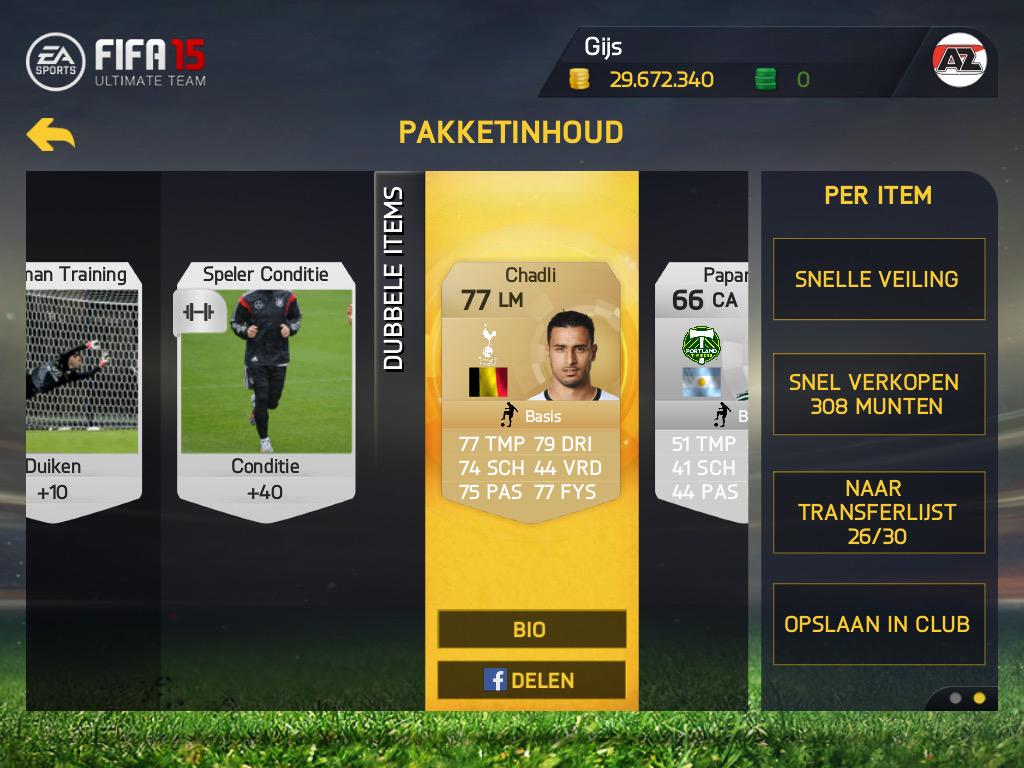 Gijsvoetbal's tweet photo. Chadli in a silver pack? http://t.co/ATW1D7prWr