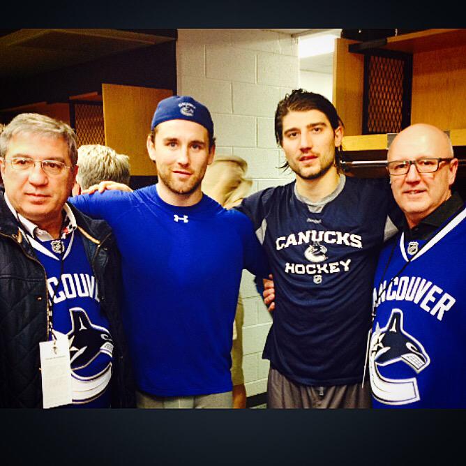 Fun time with the Dads last couple games on the road. The win last night made it even better!