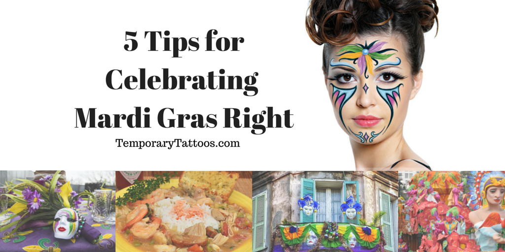 TempTattoosBlog's tweet image. 5 tips for celebrating #MardiGras right, including  #temporarytattoos of course: buff.ly/1J2SRIi
