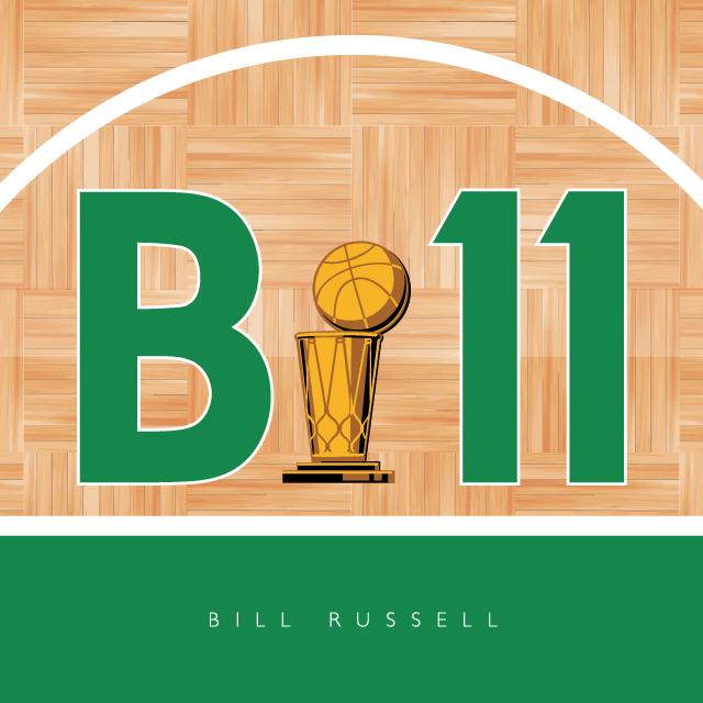 Happy 81st Birthday to 11x champ Bill Russell!       