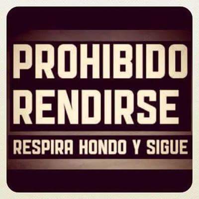 eveyhugo96's tweet photo. Aquí nadie se rinde... http://t.co/KznraZWkol
