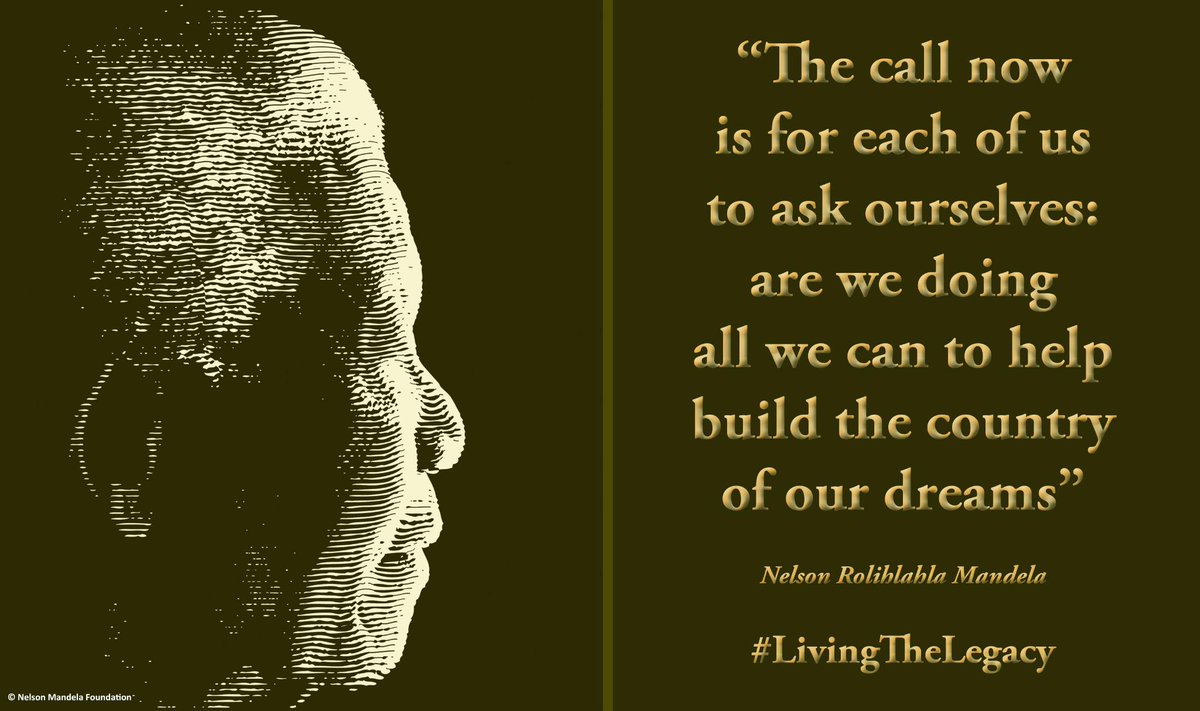 “The call now is for each of us to ask ourselves: are we doing all we can to help build the country of our dreams?”