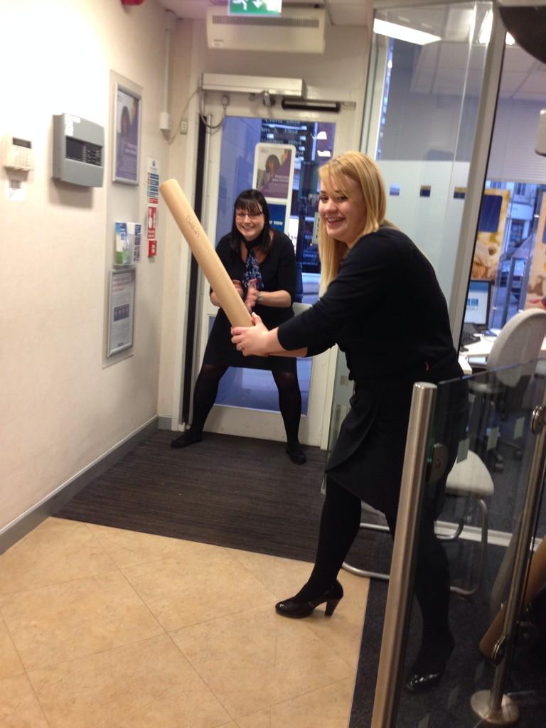 TanyaPinedaGorr's tweet photo. @SevernValleys @NBSemployees @davegreen007 After hours improvised rounders! #itstembuilding #itspride http://t.co/VTwZ89huix