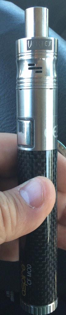 VeraciousVape's tweet photo. Vertex dual coil 0.25 Ohm build works great on Aspire CF Mod (18650) http://t.co/R7uCkT9uIs