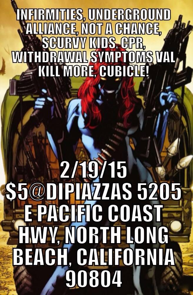 NotachanceSka's tweet photo. Don't miss out in Not A Chance next week in long beach! This show is all ages! So don't miss out! #notachance #nac http://t.co/R5rjw6m1Fz