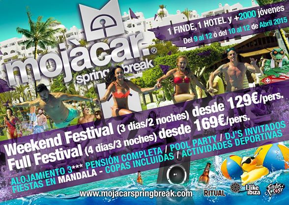 ¿TE VIENES GRATIS AL FESTIVAL mojacarspringbreak.com?

SORTEAMOS 2 VIAJES

PARA PARTICIPAR:
SIGUENOS Y RT AL TUIT
RT