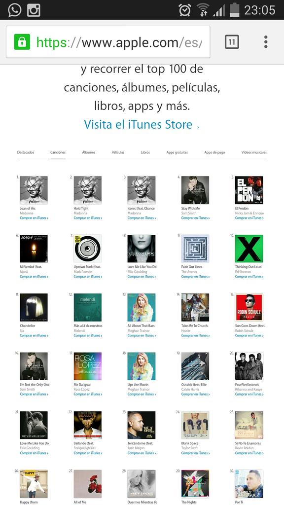 <a href="/MelendiOficial/">Melendi Oficial</a> continua en los primeros puestos de descarga con "Más allá de nuestros rec" <a href="/HIT_tve/">Hit La Canción</a> <a href="/GuerrerosMelen/">Guerreros Melendi</a>