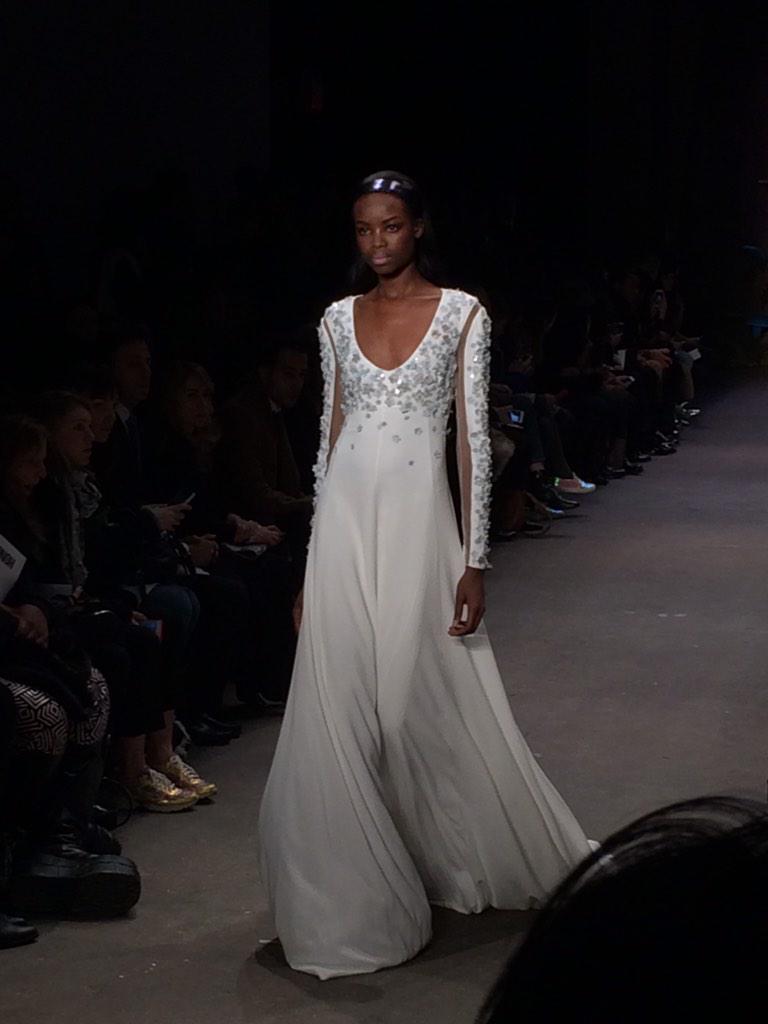 Wedding worthy! At @honornyc #MBFW #NYFW #NYFASHIONWEEK #NYFW15 #honornyc #honor