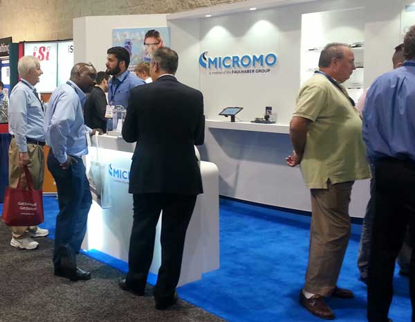 FAULHABER_USA's tweet photo. Keeping busy at #UBMwest - Stop by booth 1508 to meet our team &amp; check out new products from #MICROMO &amp; #FAULHABER! http://t.co/gocBCUPDah