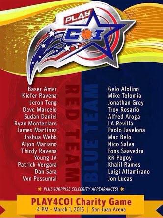 SanBedaMendiola's tweet photo. Support this Charity Game 4 a fellow Bedan, who just passed away last feb 10. March 1 4pm San Juan Arena. Pls Retweet http://t.co/BAo1LK4i6n