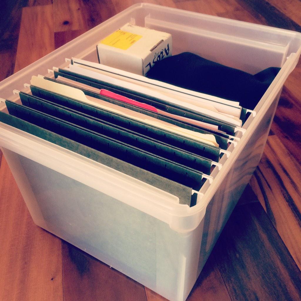 waynelee's tweet image. 17 years in a box. On to new adventures :)