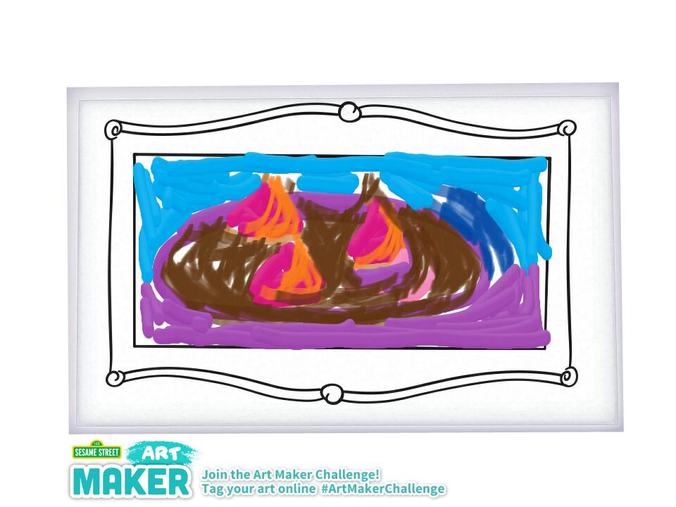 cokeeffe's tweet image. volcano cookie #chewdunnit