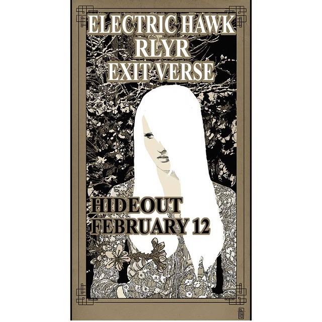TheSwanKingChi's tweet image. Our friends Electric Hawk have an awesome show tonite Chicago! At the hideout! #electrichawk #RLYR #hideout #pelican