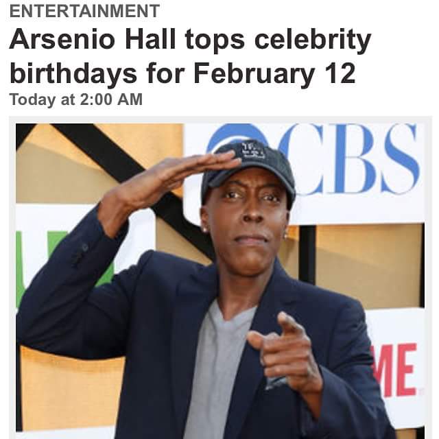 Happy birthday to Cleveland\s own Arsenio Hall!      