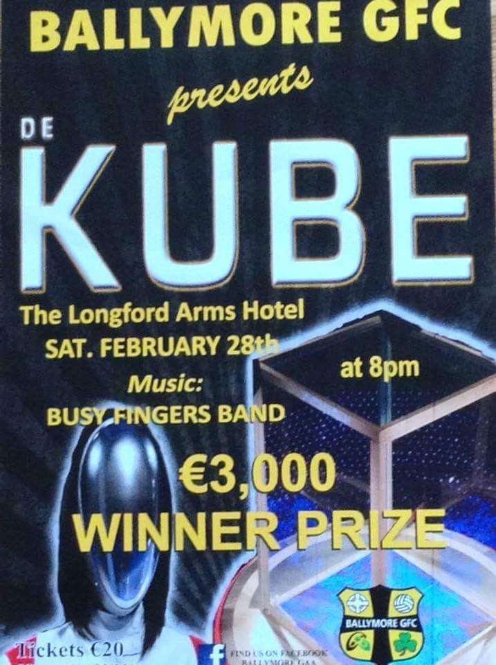 GAABallymore's tweet photo. @Longford_Leader @GranardGAA @KilloeGAA @colmcillegfc @OfficialLDGAA @LDSlashersGAA #greatnightinstore http://t.co/kf6qM1WMh7