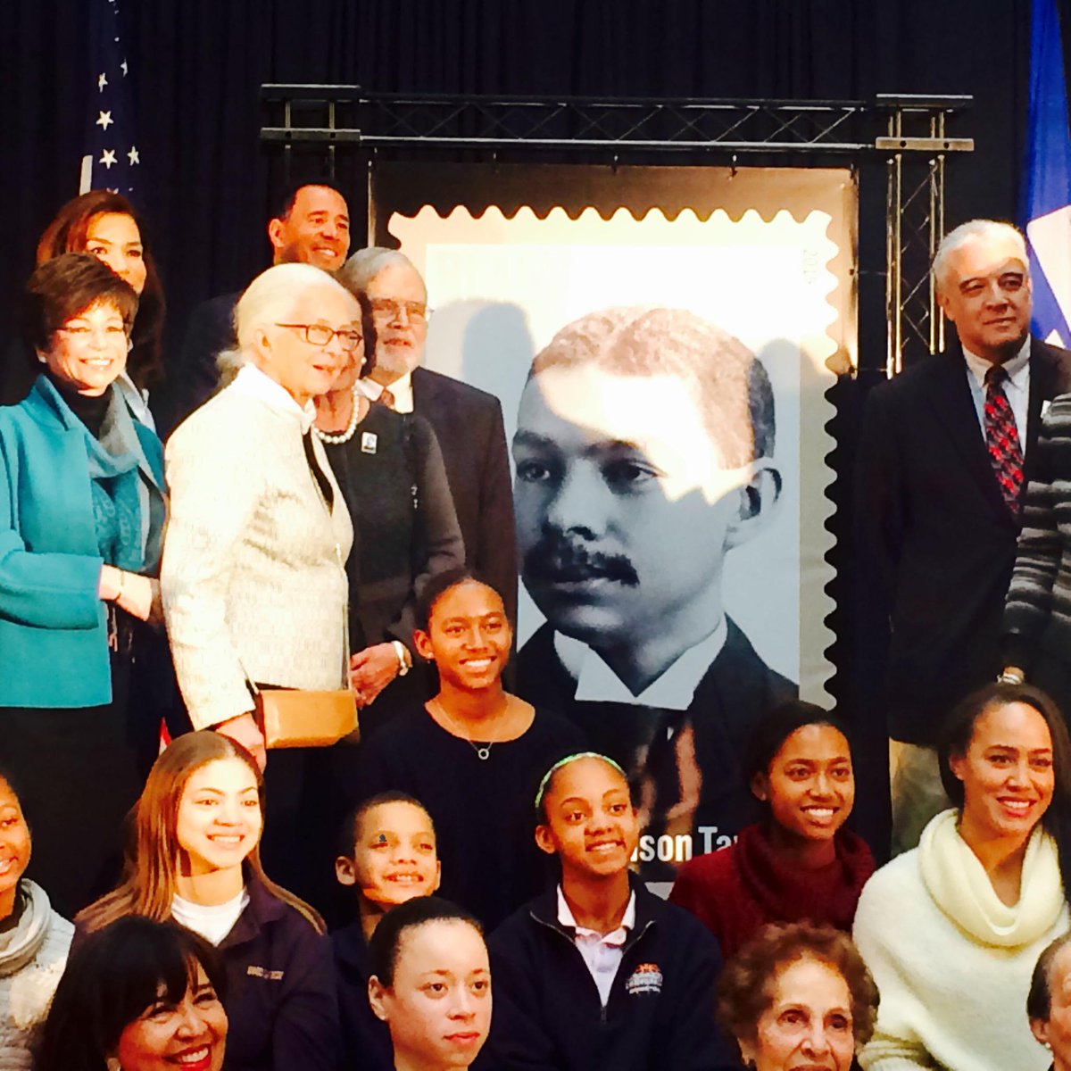 Attended architect Robert Taylor's stamp dedication today at Smithsonian. #Reconstructingidentity #blackhistoryrocks